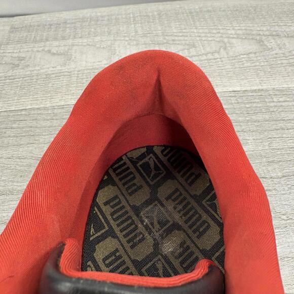 PUMA Roma Basic - Black / High Risk Red / Yellow - Picture 15 of 15